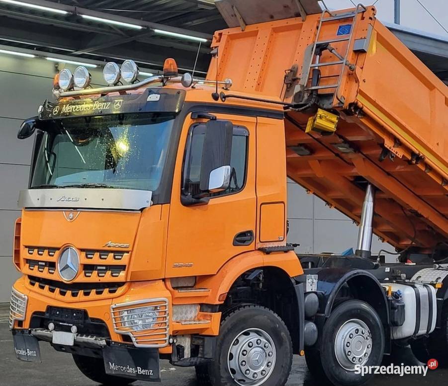 Wywrotka 8x4 Mercrdes mazowieckie Warszawa sprzedam