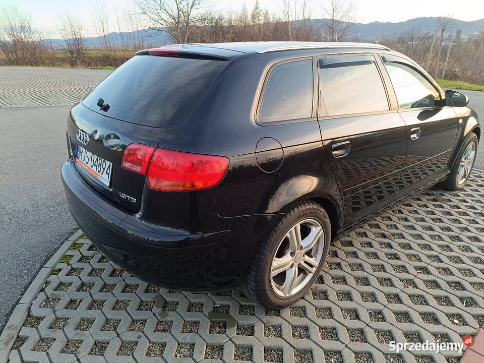 Audi A3 8P 19tdi 5 drzwi sportback poduszka powietrzna Nowy Żmigród