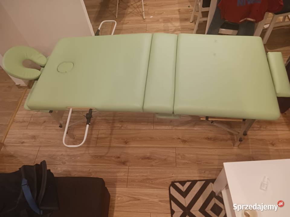 Łóżko do masażu składane aluminiowe stół