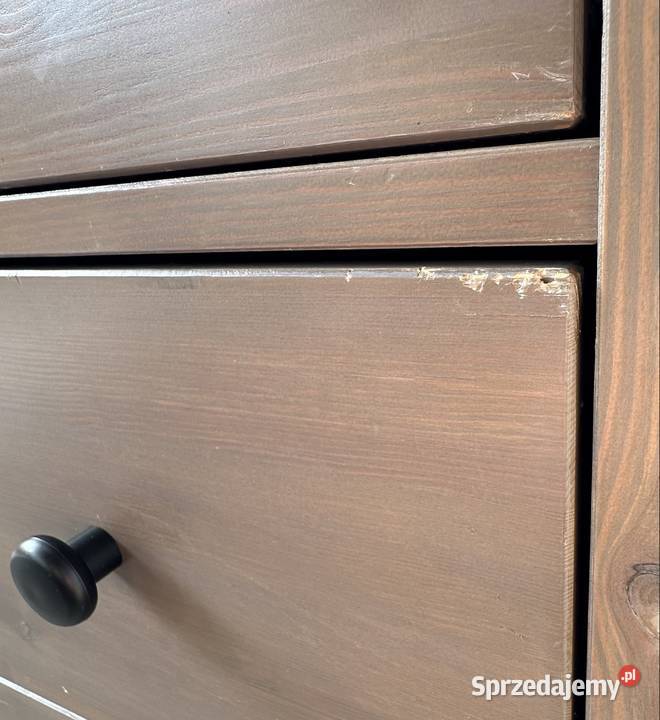 IKEA HEMNES 3 szuflady lite drewno łódzkie Góra Bałdrzychowska-Kolonia