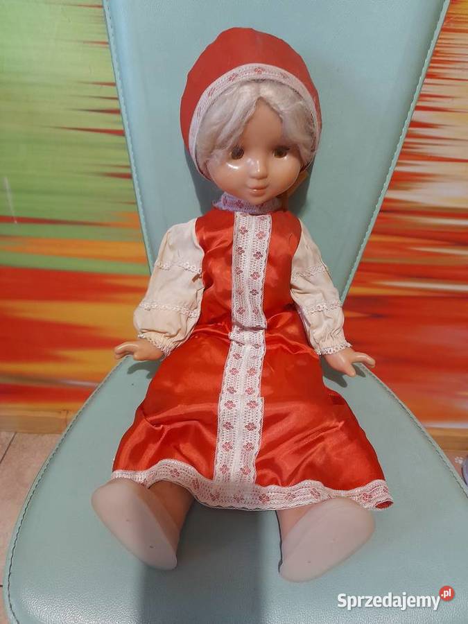 Stara oryginalna lalka rosyjska podkarpackie Rudnik nad Sanem