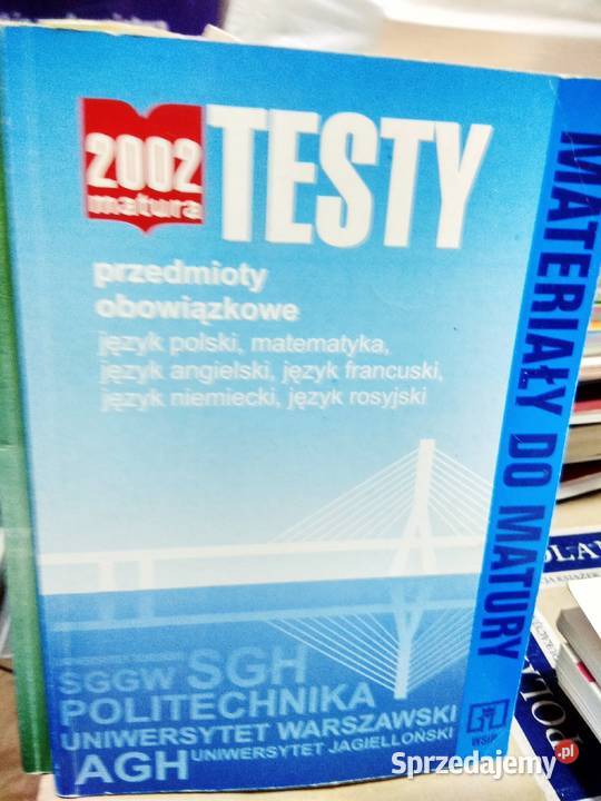 Testy 2002 egzaminy maturalne Warszawa