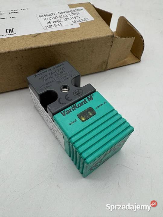 Pepperl Fuchs NJ15M1E2V1 222495 Czujnik