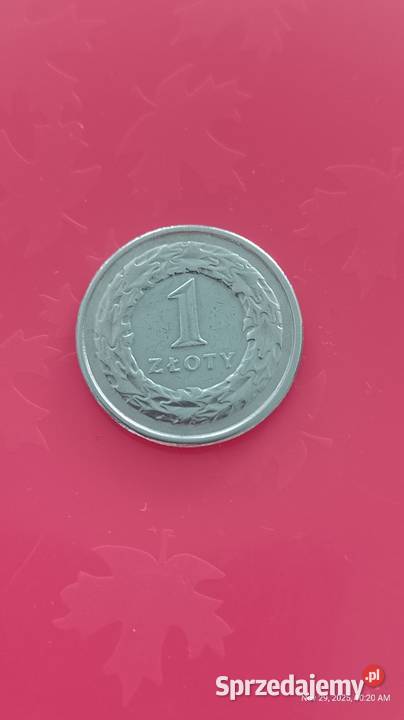 Moneta 1 z 1992 piekna Kolekcje Jastrzębie-Zdrój