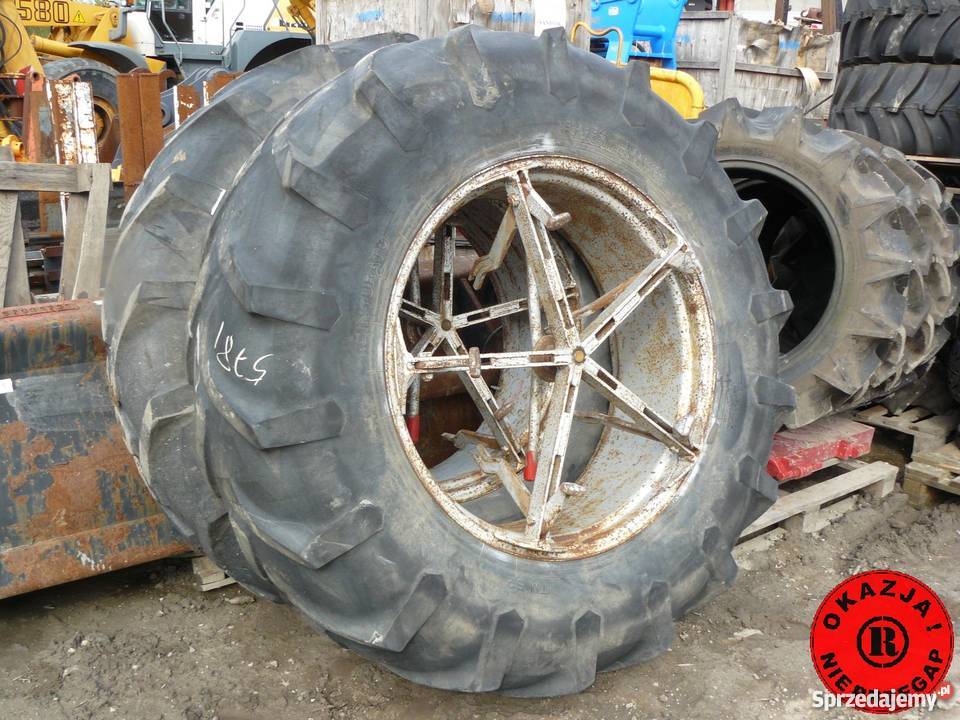 Koła bliźniacze 184 R34 opony 18434 16934 Fendt Kraków sprzedam