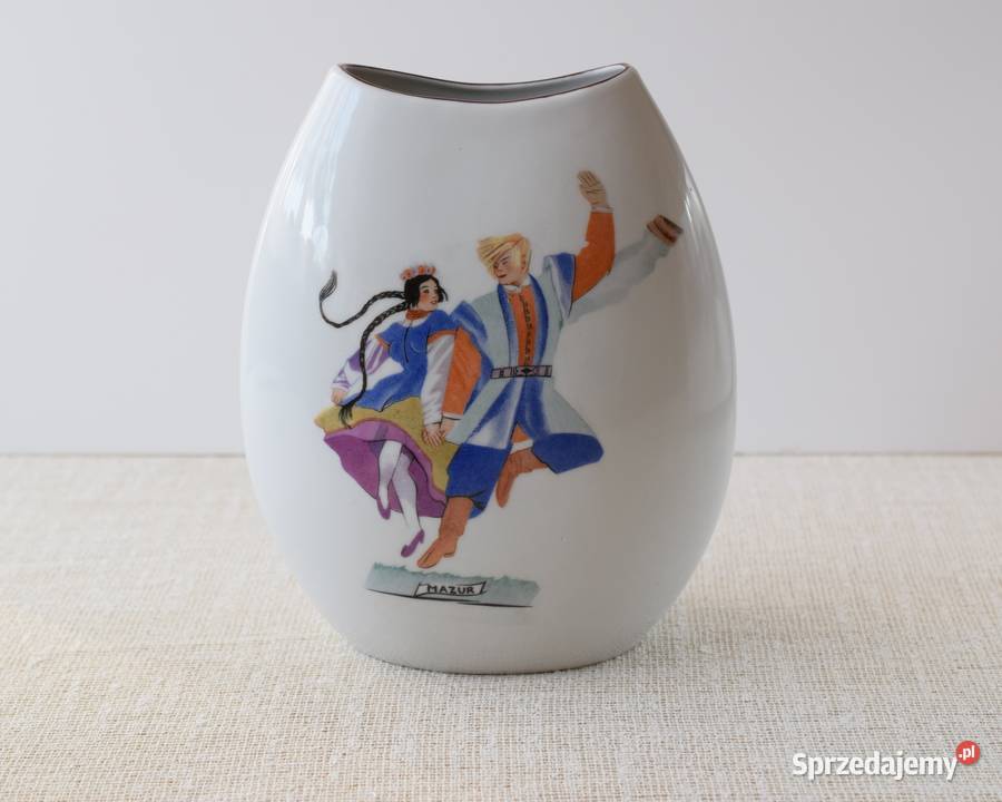Wazon Stryjeńska Tańce polskie Bydgoszcz