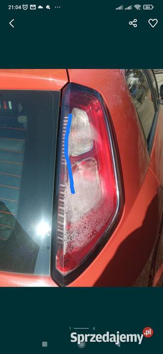 Lampy tył LED Fiat Punto Evo 2012 prawa lewa 2 Punto Evo Dąbrowa Górnicza