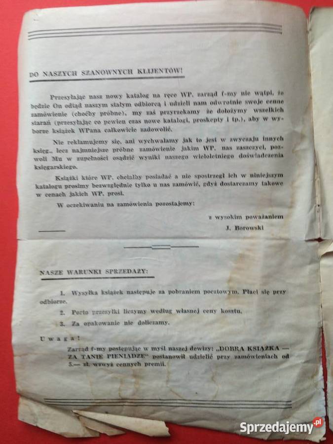 2580 Katalog 17 Z 1939 roku Szczecin