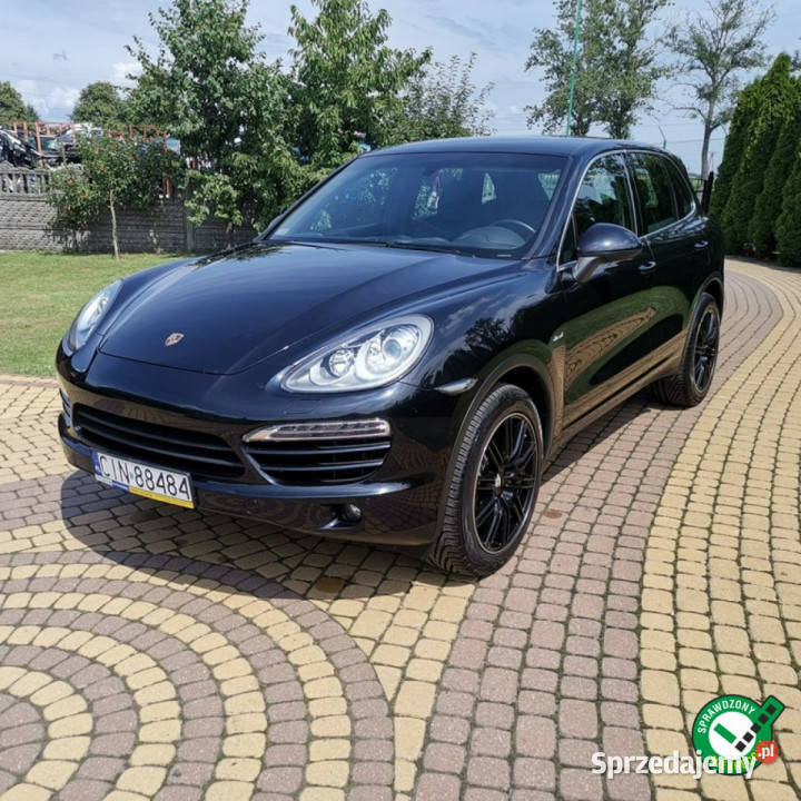 Porsche Cayenne 30D 245 8biegów TIPTOP Car II czarny Gniewkowo