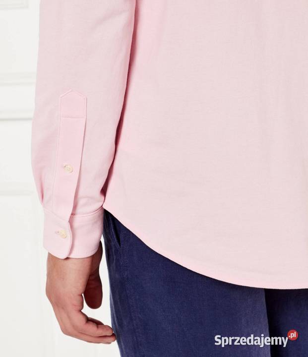 Koszula męska Ralph Lauren bawełniana różowa sprzedam