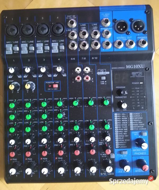 Mixer YAMAHA MG10XU FX Miedzna