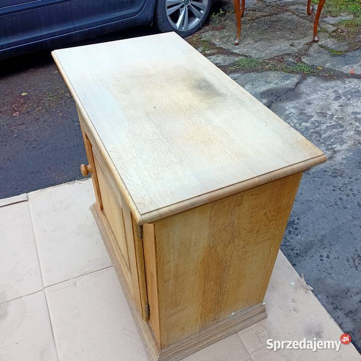 Szafka Stojąca Drewniana Stylowa Meble Drewniane Zabrze