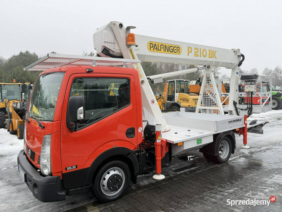 Nissan Cabstar Zwyżka Podnośnik Koszowy immobilizer świętokrzyskie Widełki