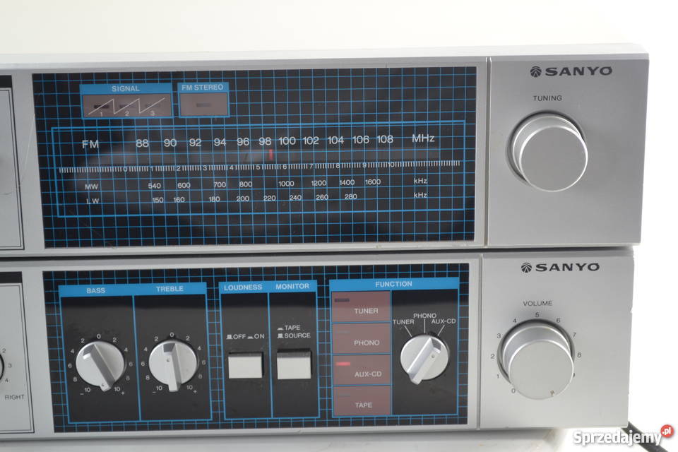 SANYO JT 220L JA 220 WZMACNIACZ TUNER Piotrków Trybunalski