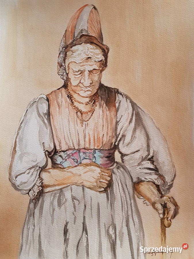 akwarela wg matejki Wyposażenie wnętrz