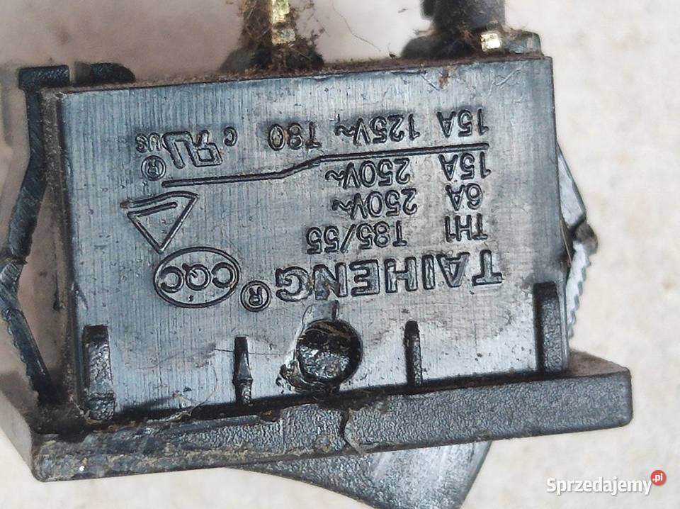 przełącznik kołyskowy marki Taiheng włącznik świętokrzyskie