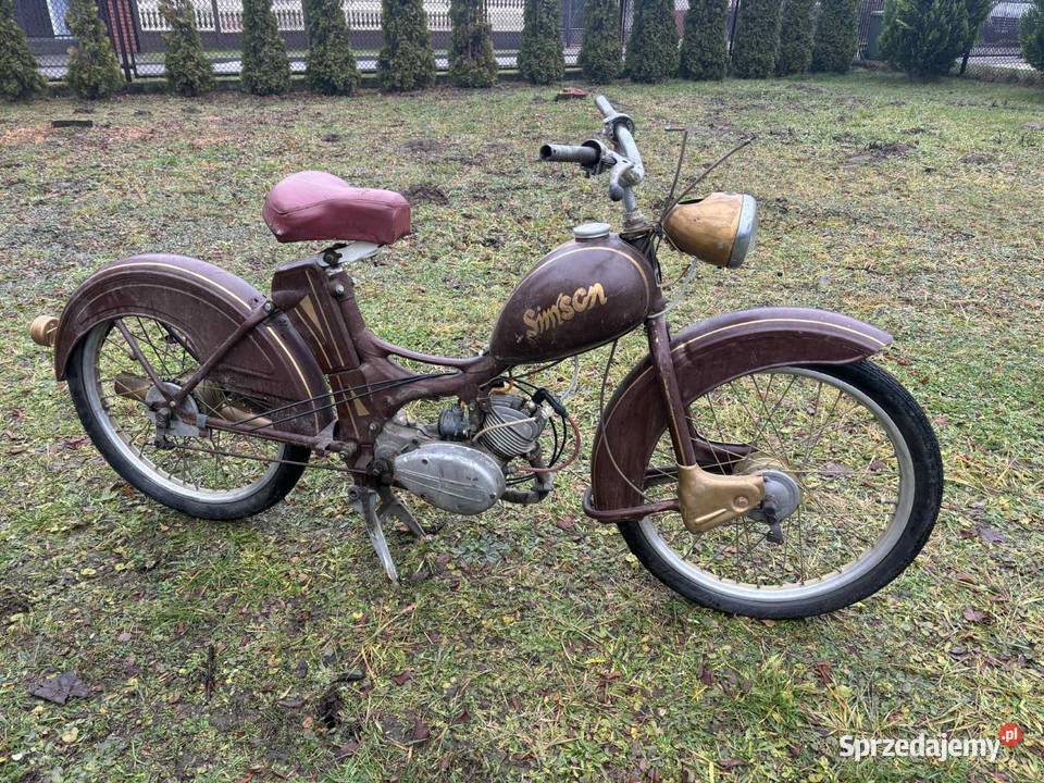Simson Sr2 Rok produkcji 1962 Obice sprzedam