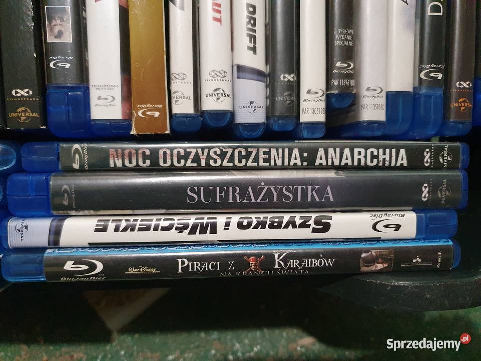 Filmy Bluray zestaw 36 płyt różne tytuły Gdynia