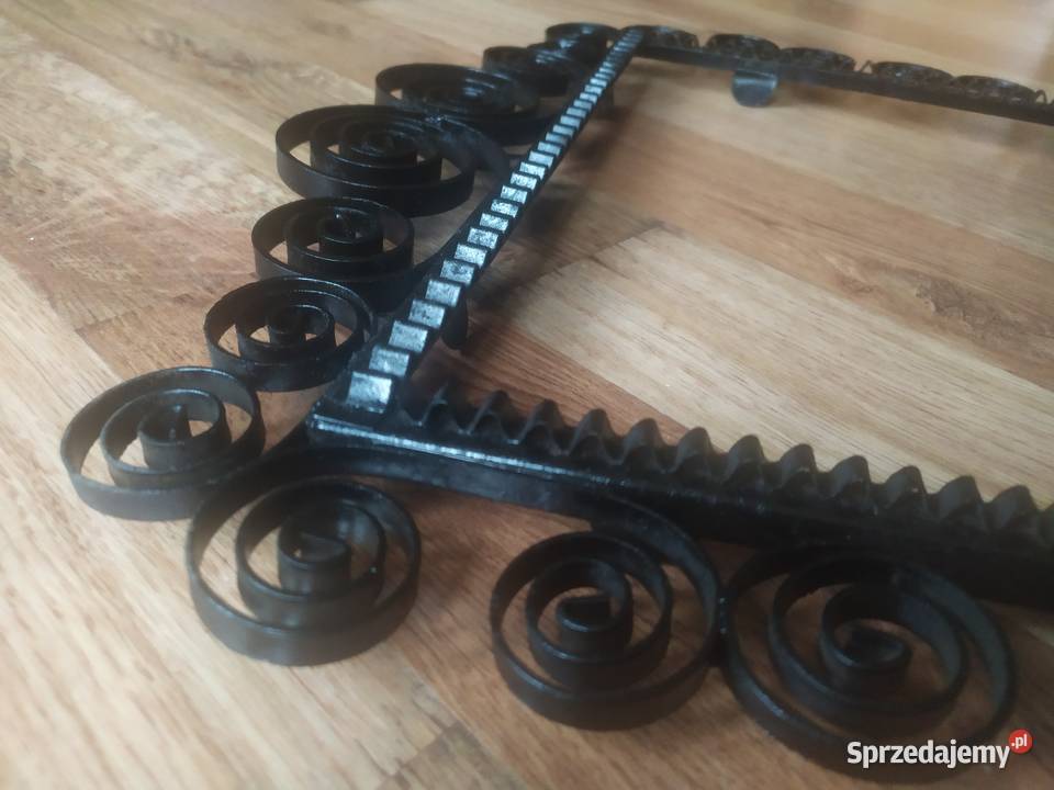 Rama metalowa lustro PRL Industrial Loft Vintage Szczecinek