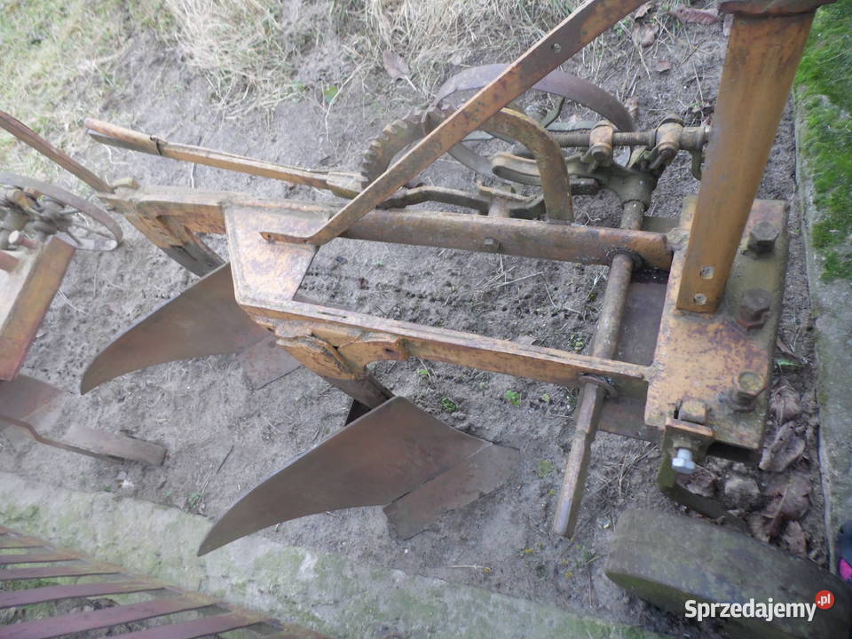 Pług 2 skibowy starego łódzkie