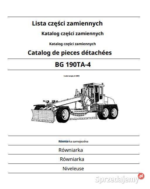 HBM Nobas BG190TA4 instrukcja obsługi katalog Poradniki, albumy i reportaże Kielce