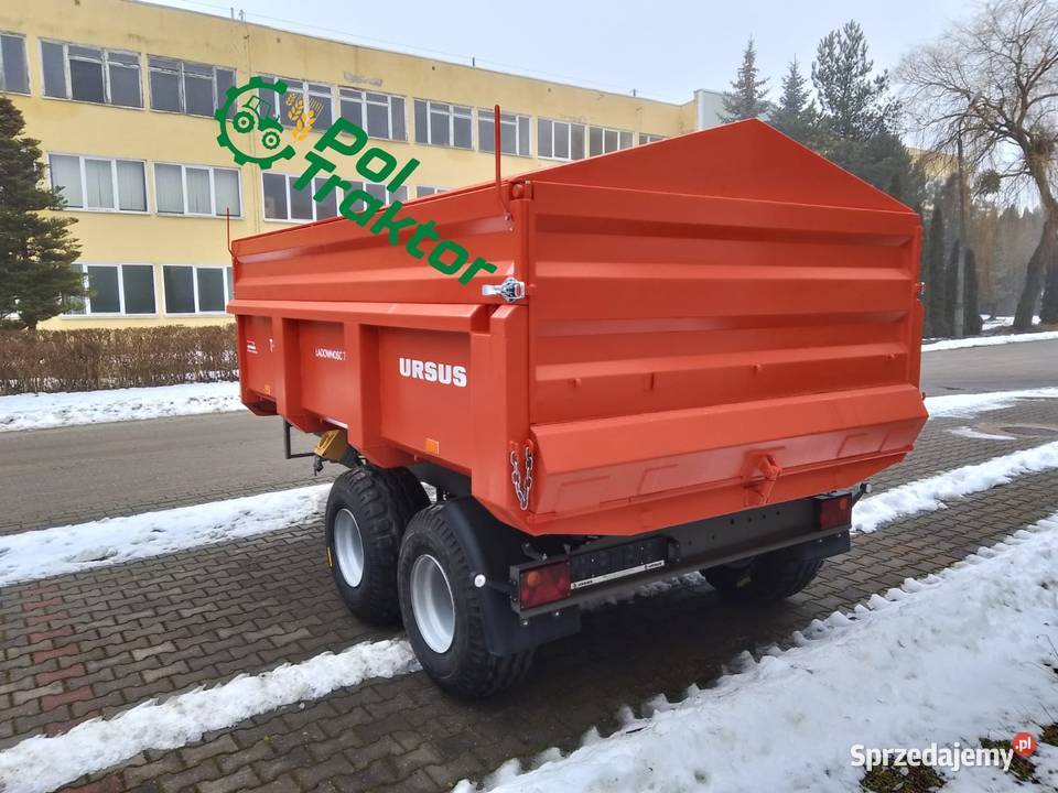 Przyczepa Ursus TandemT041 skorupa 7 ton Przyczepy rolnicze Strzegom