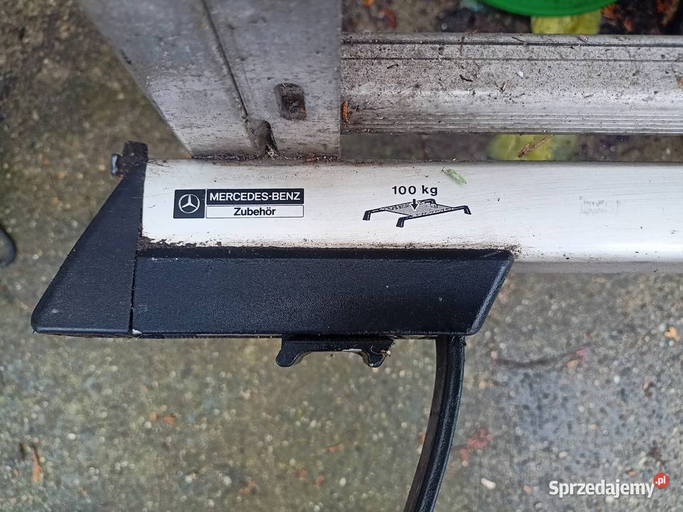Oryginalny aluminiowy BAGAŻNIK Mercedes Benz 123 Poznań