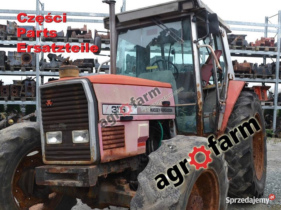Massey Ferguson 3115 części skrzynia biegów oś Byków