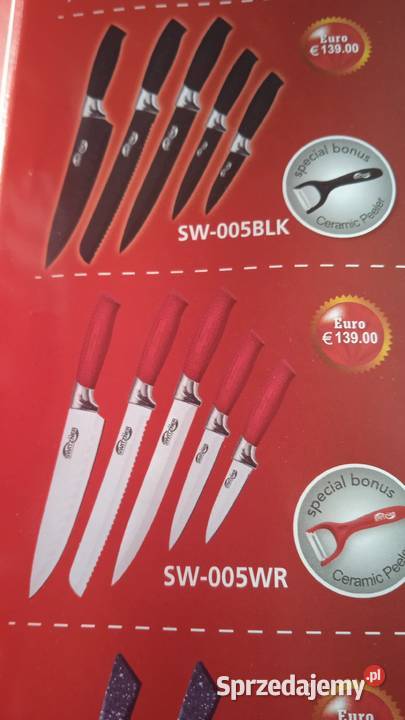 ZESTAW NOŻY KUCHENNYCH W ETUI SWITZNER wielkopolskie