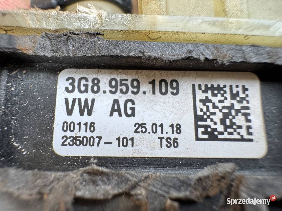 Absorber belki zderzaka przód vw Arteon czujnik wielkopolskie Międzychód