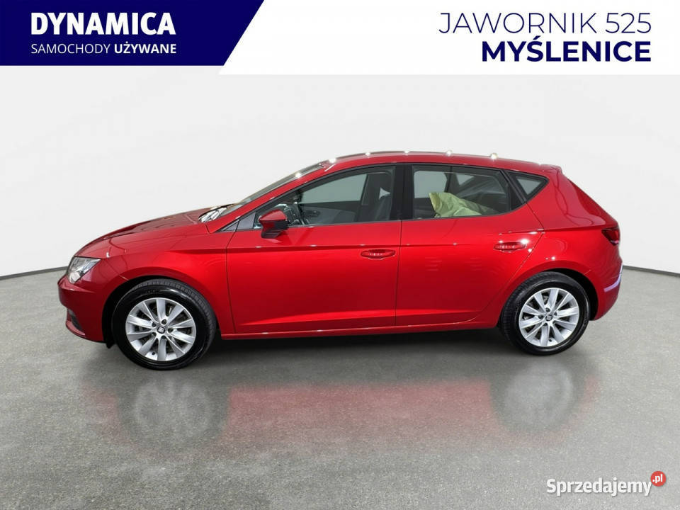 Seat Leon Style 12TSI 110 M6 2018 r salon Niski Myślenice