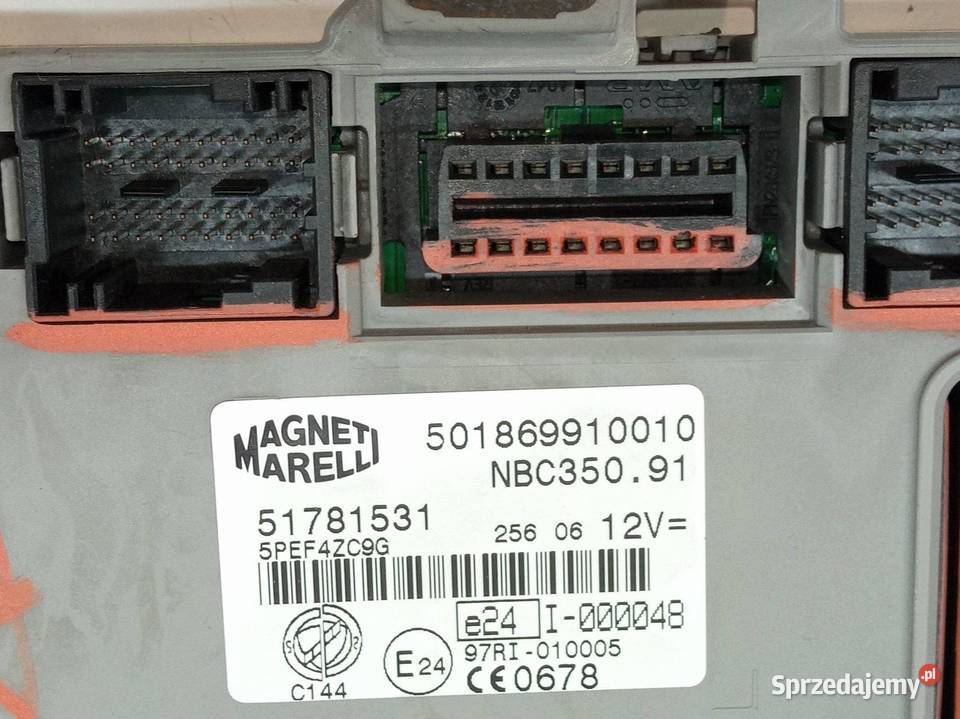 MODUŁ KOMFORTU 51781531 Fiat Idea I 20032012