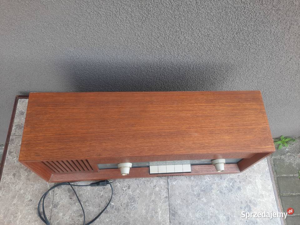 Stare radio radioodbiornik Graetz Chanson lata Tczew
