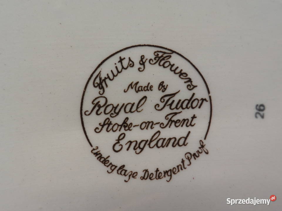 Porcelanowy półmisek Royal Tudor z kolekcji Raszków