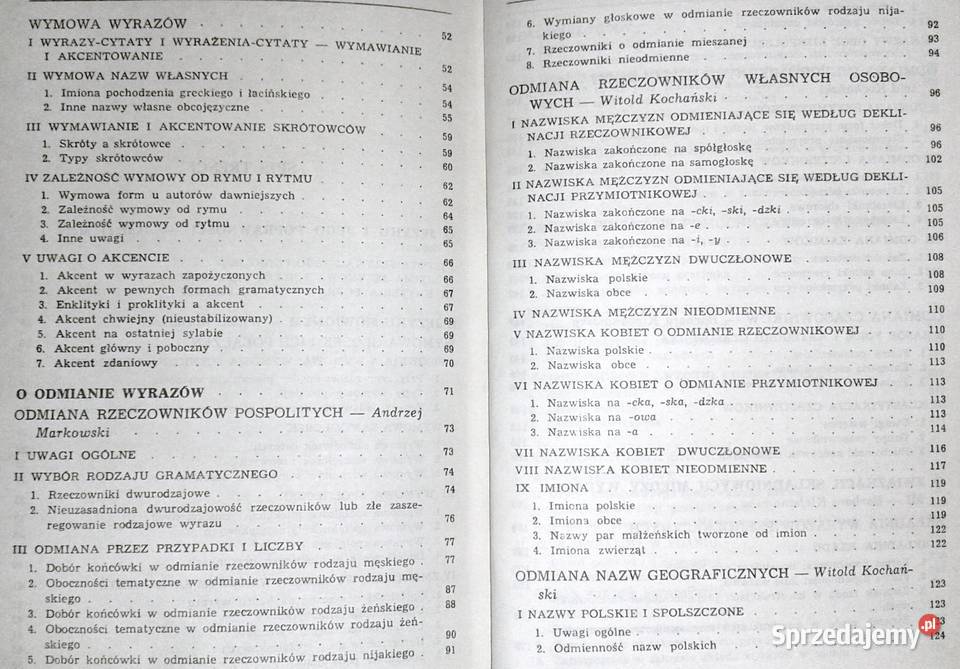 O i złej polszczyźnie W Kochański B Klebanowska lubelskie Chełm sprzedam