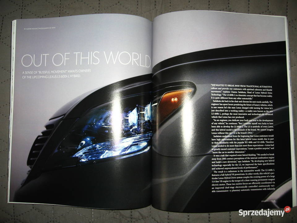 Lexus 2014 Lexus Quarter One 2007 Magazine Kępice