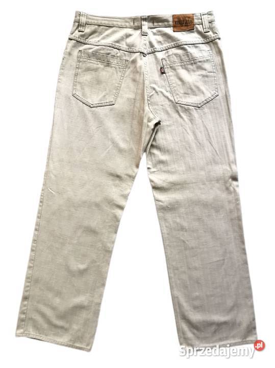 6983 WESLEY JEANS bawełniane beżowoszare 52 L Kędzierzyn-Koźle sprzedam