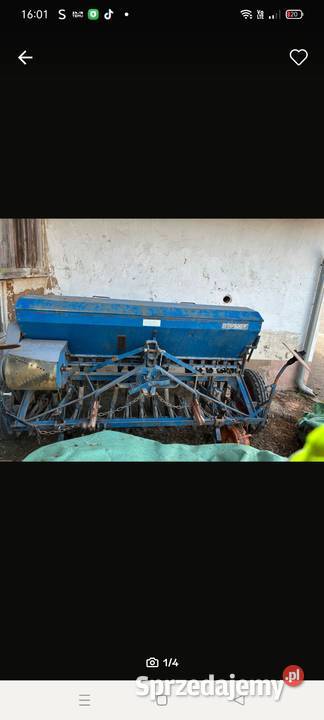 Siewnik zbożowy Nordsten 2 m Fiona nieuszkodzony podkarpackie Kolbuszowa