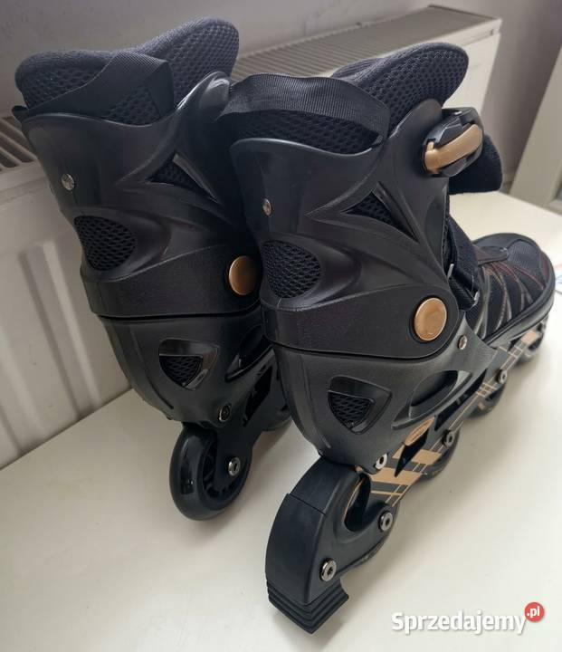 Rolki Raven 4x80 mm ABEC7 czarnezłote ABEC-7 Rolki, wrotki i hulajnogi Warszawa