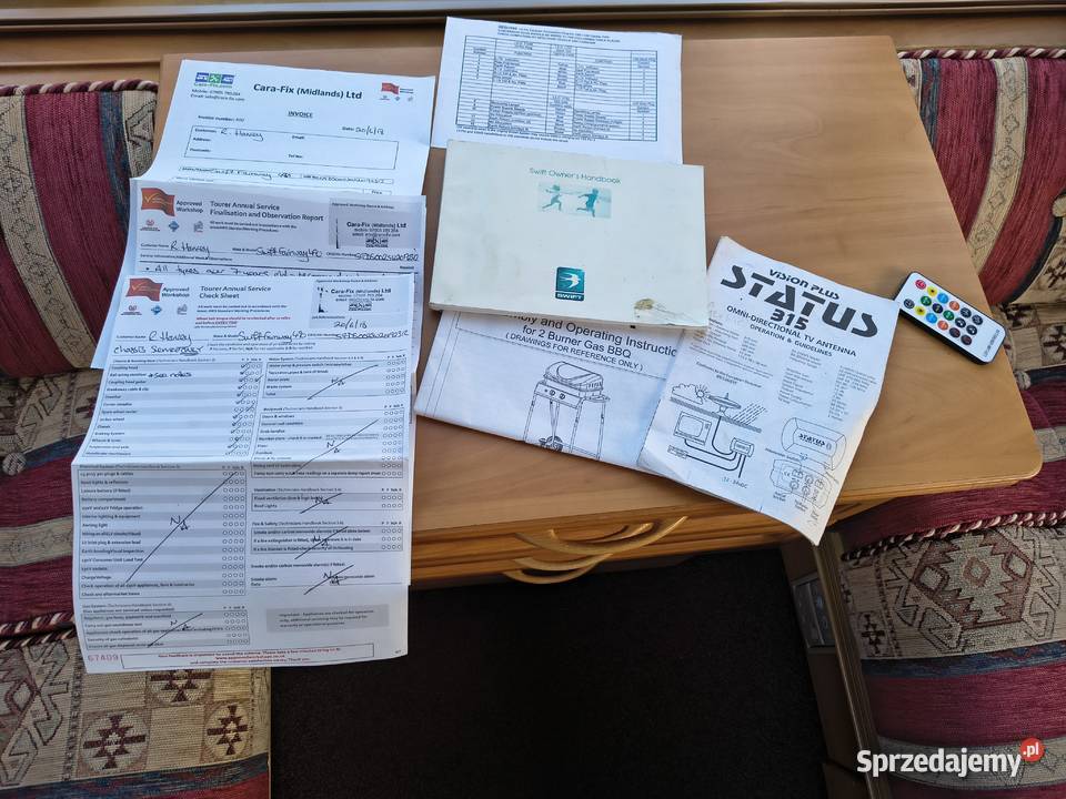 Przyczepa Kempingowa Swift Zarejestrowana 45