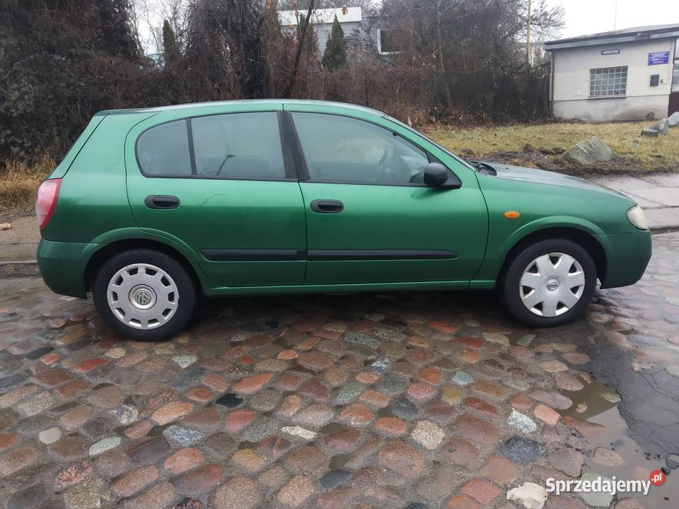 Nissan Almera 15 Benzyna PTOC długo Klimatyzacja Szczecin