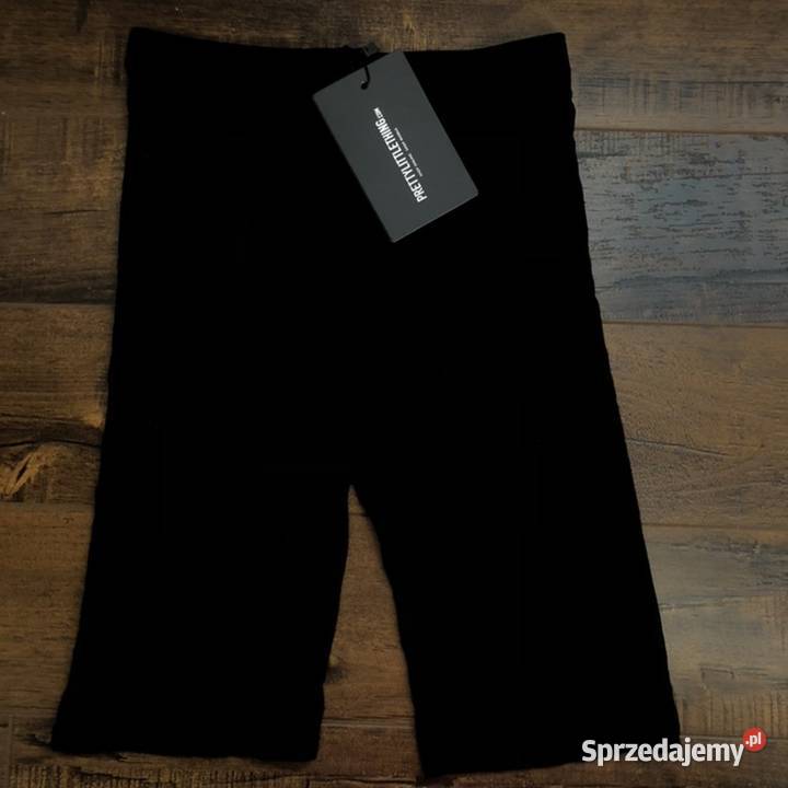 Basic Black Cycle Shorts PRETTYLITTLETHING Zamość