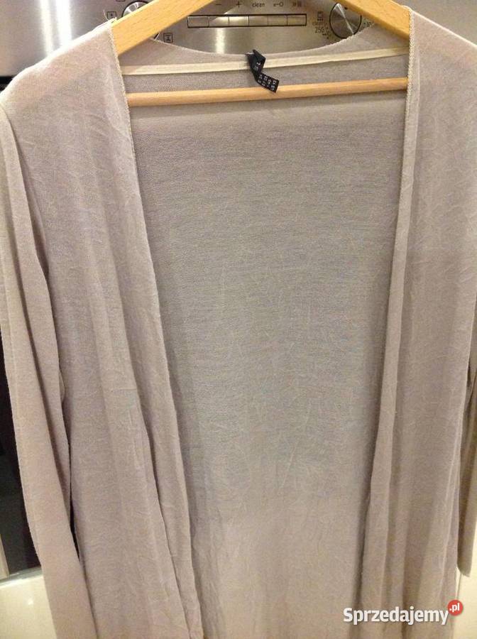 Cienki Kardigan Narzutka Damska AMISU XS Rozmiar 34(XS) Nowa Sól