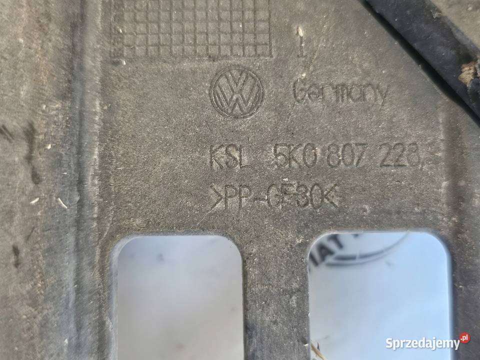GOLF VI 12r ślizg lampy prawy przód 5K0807228 Kielce