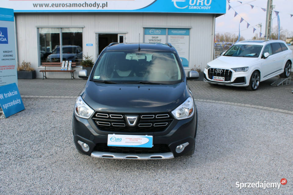 Dacia Lodgy Stepway netto 39756PLN Comfort Blue elektryczne lusterka Warszawa