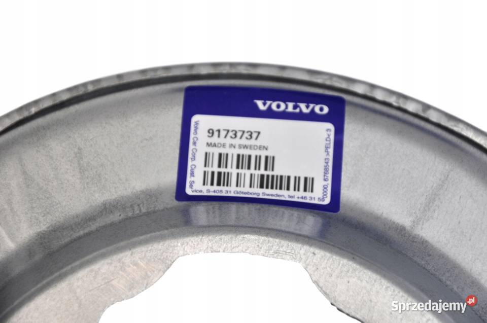 VOLVO S90 lewa oslona tarczy hamulcowej tyl OE Bielany Wrocławskie