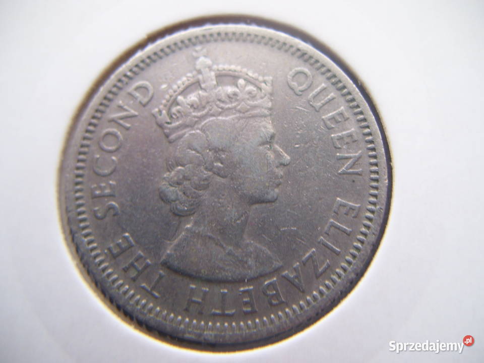 Stare monety 25 cent 1965 Karaiby Brytyjskie Lesko