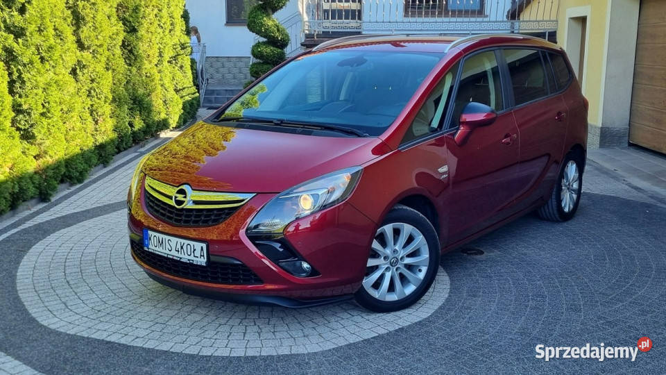 Opel Zafira Serwis Pakiet Zima Navi 14 Turbo tempomat Płońsk sprzedam