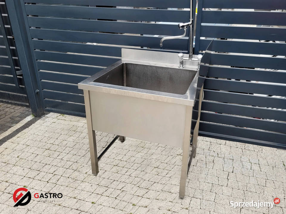 Basen gastronomiczny z baterią 80x70x85 Ostrów Wielkopolski