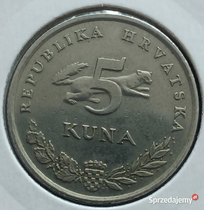 5 Kuna Chorwacja 2007 r wielkopolskie
